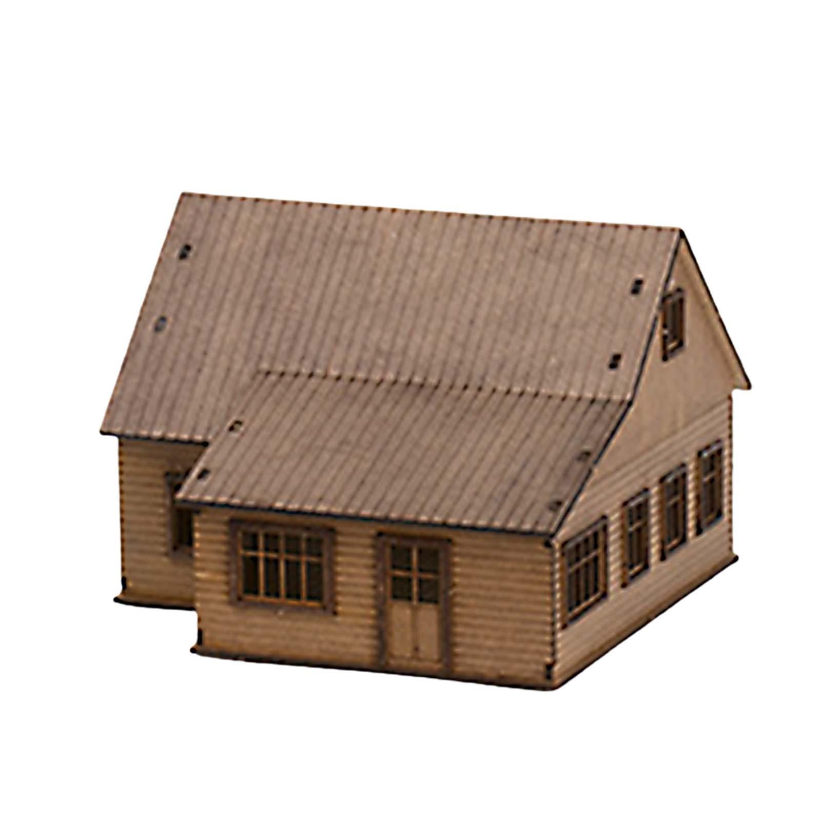 Bothyi - 1/72 Kits De Modelos De Construcción De Madera Sin Montar Para Modelo De Escena Ferroviaria Estilo G