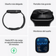 thumbnail image 3 of Apple Watch Series 10 (GPS) Caja Jet Black Aluminum 42mm con correa Ink Sport Loop - (2024) - Ajustable, 3 of 7