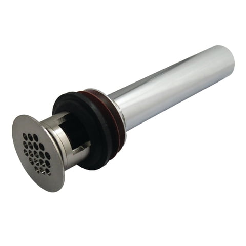 Grifo De Desagüe Con Rejilla Kingston Brass Kb5008 Con Orificio De Desbordamiento