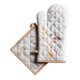 thumbnail image 1 of Juego de agarrador de ollas y guante de horno Maison d' Hermine 19 cm x 33 cm, 1 of 9