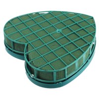 Magideal - Guirnalda De Boda Espuma Floral En Forma De Corazón Arreglos Florales Artificiales Base De Espuma Floristería De Jardín Arreglos Florales Decoraciones