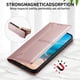 thumbnail image 2 of Funda tipo cartera con bloqueo RFID para iPhone 14 Plus cubierta magnética de cuero con tapa y soporte Rosa, 2 of 6