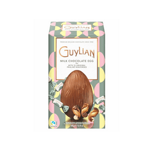 Huevo De Chocolate Guylian + 12 Bombones 306 Grs