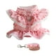 thumbnail image 3 of Arnés con correa para perro con diseño de flores, arnés para gato, ropa transpirable para cachorros y niñas, chaleco para perros, arnés para mascotas,, 3 of 5
