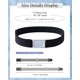 thumbnail image 3 of Cinturón Kajeer Ajustable 38-72 cm Elástico Magnético, 3 of 8