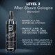 thumbnail image 2 of Level 3 Aftershave Colonia Barber Midnight Post Afeitado 400ml, 2 of 2