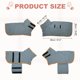 thumbnail image 2 of Uxcell Abrigo Secador para Perros, Batas para Perros para Después del Baño Bata Súper Absorbente Toalla Suave Ajustable, (XL, Gris y Ribete Naranja), Para Secado Rápido y Mantener Calor, 2 of 7