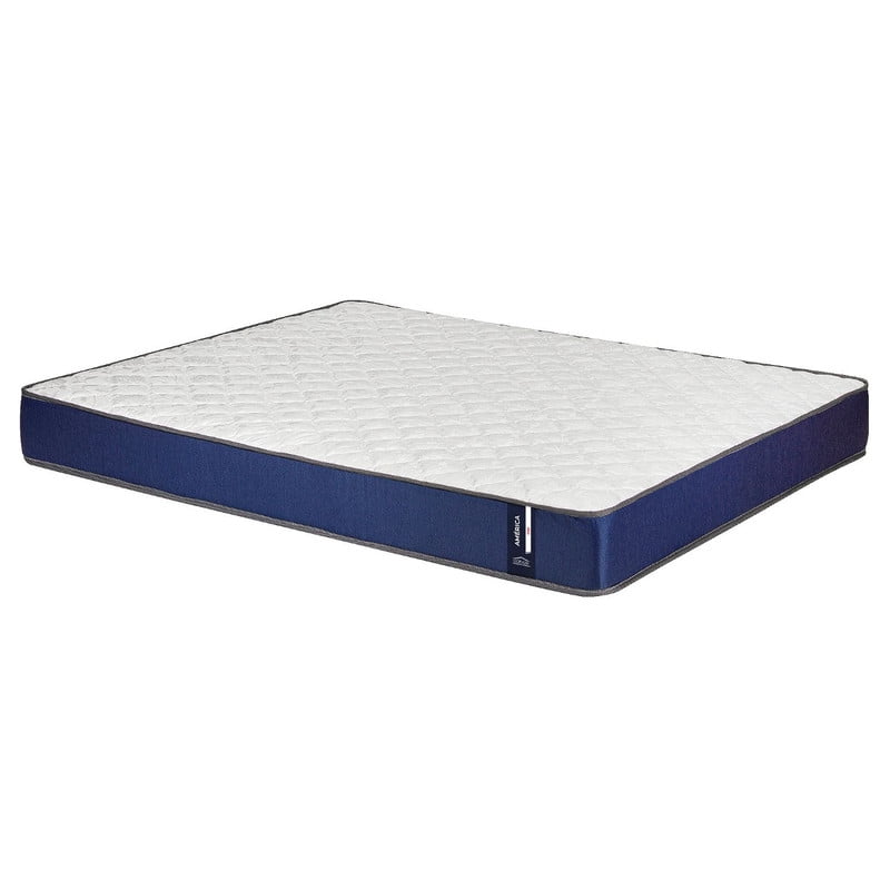 Colbox - Colchon America Foam 2 Plazas Azul 150x190x20 Cm