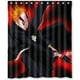 thumbnail image 1 of Cortina de ducha de Anime Bleach Ichigo Vizard con ganchos, tamaño 60 x 72 pulgadas, 1 of 3