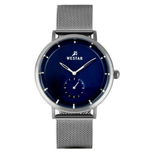 Reloj Westar Profile Stainless Steel Blue Dial Quartz 50247Stn104 Men'S Watch