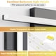 thumbnail image 3 of Lámpara LED combinada para tocador de baño, 40 cm, 9 W, negra, IP44, 6000 K, 3 of 7