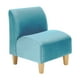 thumbnail image 1 of Poltrona Soft 1C Felpa 05 Turquesa, 1 of 4
