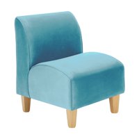 Bodevir - Poltrona Soft 1C Felpa 05 Turquesa