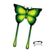 thumbnail image 2 of Cometa De Mariposa, Hermosa Cometa Portátil Para Ni?os, Ideal Para Fiestas Familiares En El Parque, De 8 A 12 A?os, Color Verde, 2 of 5