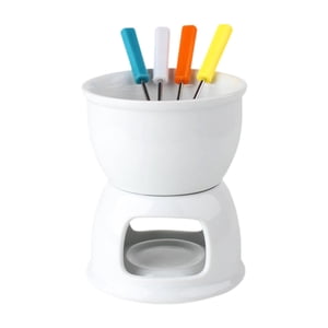 Bothyi - Pot De Fondue De Chocolate Té Té Porcelana De Porcelana Para Bodas Compromiso