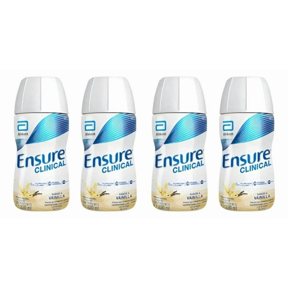 Abbott Ensure Clinical Sabor Vainilla 220ml X4