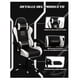 thumbnail image 2 of Silla Gamer Reclinable Blanco/Negro, 2 of 3