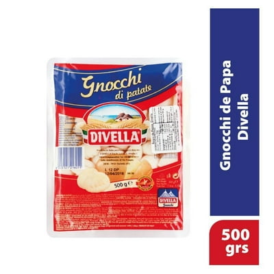 Gnocchi Di Patate Pastas Cortas Bolsa 500 G Divella