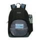 thumbnail image 2 of Mochila Compacta Chiron Negro Azul Head, 2 of 5