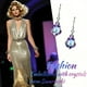 thumbnail image 2 of Temperament Crystal Maple Leaf Pendant Hook Earrings For Women's Jewelry, 2 of 2