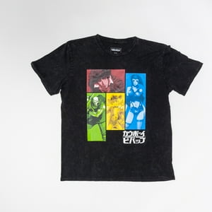 Polera Hombre You Cowboy Bebop Equipo Gris
