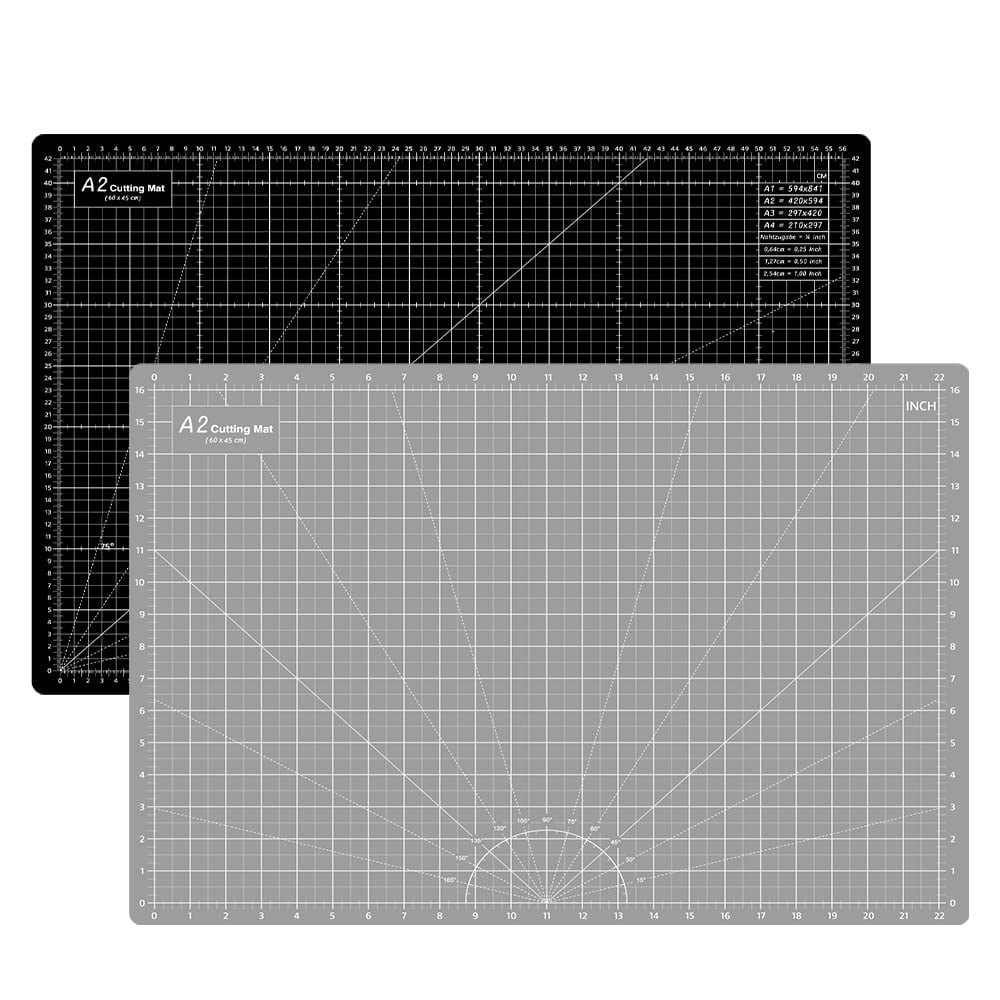 Headley Tools - Alfombrilla De Corte Gruesa Autorreparable Tamaño A2 45 X 60 Cm