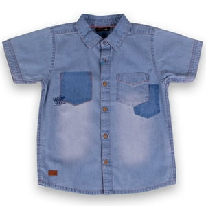 Camisa Mezclilla Niño Denim Pillin