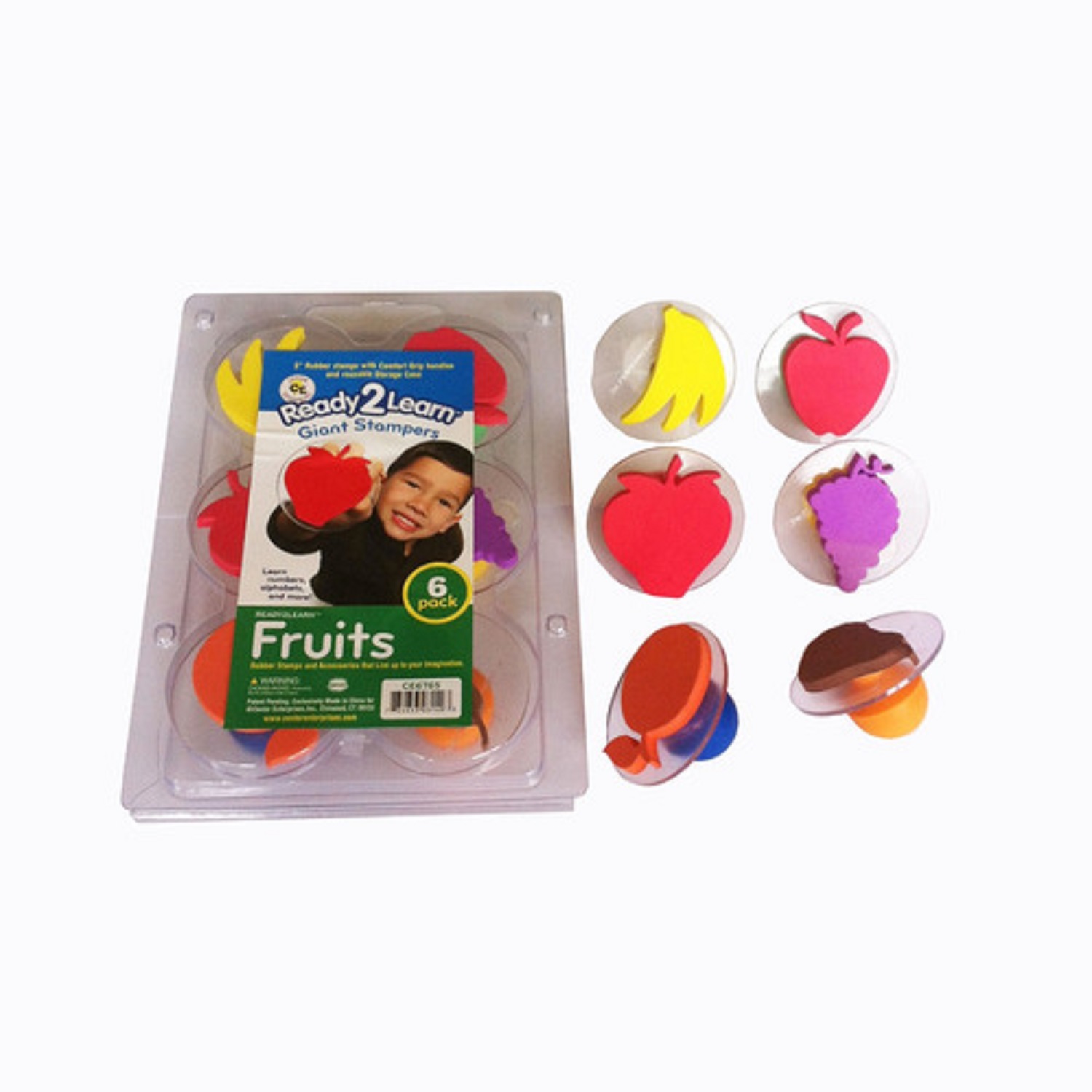Seigard - Timbres Jumbo Transparente De Frutas