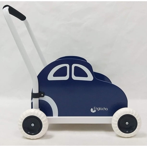 Caminador Infantil Musical Englacha – Azul/Blanco, Ruedas de Reducción de Velocidad