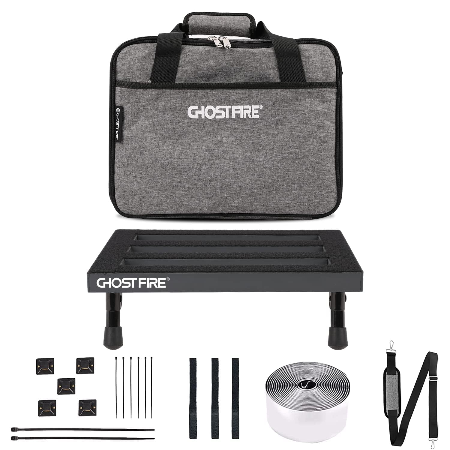 Pedalera De Guitarra Ghostfire Ghost Fire Spl-2.5 De Aleación De Aluminio