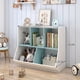 thumbnail image 4 of Biblioteca Organizador Infantil Estante Moderno 6cubos 90x76 Azul, 4 of 6