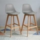 thumbnail image 1 of Pack 2 Taburetes Piso Bar Acolchado Altura 65cm Eames Tulip Gris, 1 of 10