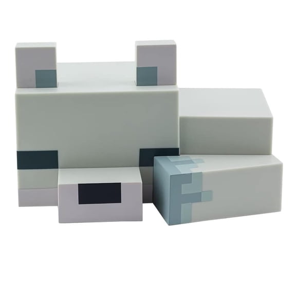 Night Light Paladone Minecraft Arctic Fox funciona con pilas