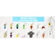 thumbnail image 2 of Llavero figural de Minecraft, paquete de 3 mini figuras + stickers, 2 of 5