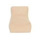 thumbnail image 1 of Pouf Tatto 1 Cuerpo Felpa Beige, 1 of 6