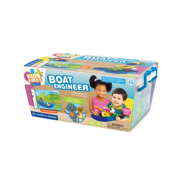 Kit de experimentos STEM Thames & Kosmos Kids First Boat Engineer