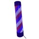 thumbnail image 1 of Poste LED Luz Giratoria Peluquería Peluquería Signo Rojo Azul Blanco 85cm, 1 of 5