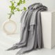 thumbnail image 1 of Bufanda de Gasa Suxumhao Gris Plateado 39x75", 1 of 2
