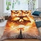 thumbnail image 2 of Destino Final Conjunto de sábanas temático, trío de piezas, cómodo y amigable con la piel, diseño único, regalo de decoración para el hogar para familiares, amigos y fans,173cm *218cm, 2 of 6