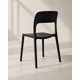 thumbnail image 2 of Pack 4 Sillas de Comedor Apilable Kentucky - Negro, 2 of 3