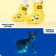 thumbnail image 5 of Zapatos para perros BarkBox amarillos talla S (6,8‑11,3 kg), 5 of 7