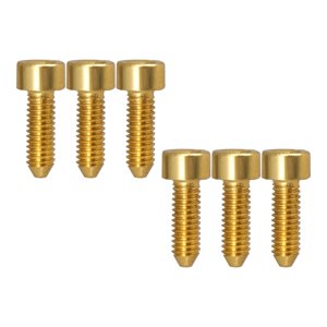 Bothyi - Sillines De Puente De Guitarra Eléctrica Tornillos De Cuerda De Bloqueo Para Reparación De Guitarra Aureate