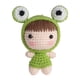 thumbnail image 1 of Kit De Inicio De Tejido Hecho A Mano Llavero Juguete De Tejido A Mano Para Accesorios Verde, 1 of 5