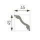 thumbnail image 2 of Cornisa E40 PS 45X45mm x 2mts. Caja 85 unds., 2 of 3