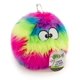 thumbnail image 1 of Pelota de peluche para perros GoDog Furballz Squeaky, protector masticable, arcoíris, 1 of 9