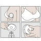 thumbnail image 2 of 2 Amapolas Lactancia Recolector Leche Materna Disco Pezonera, 2 of 4