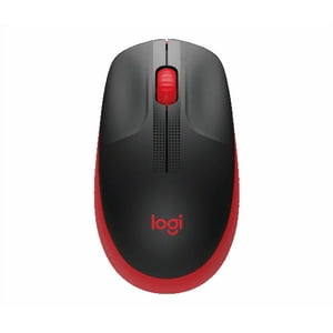 Mouse Logitech M190 Full-Size Wireless Rojo