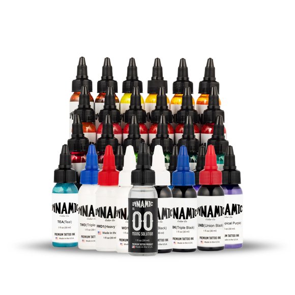 Set de tintas para tatuajes Dynamic Color Co- Master Collection 30 ml x30
