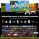 thumbnail image 3 of Consola de juegos retro Plestudent con más de 20 000 juegos y 2 controladores, 3 of 7