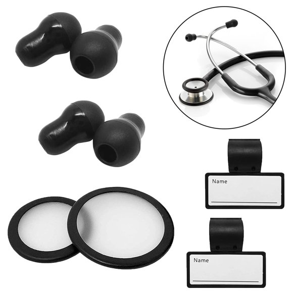Piezas de estetoscopio Javinhau Littmann Classic 3/4 - Negro